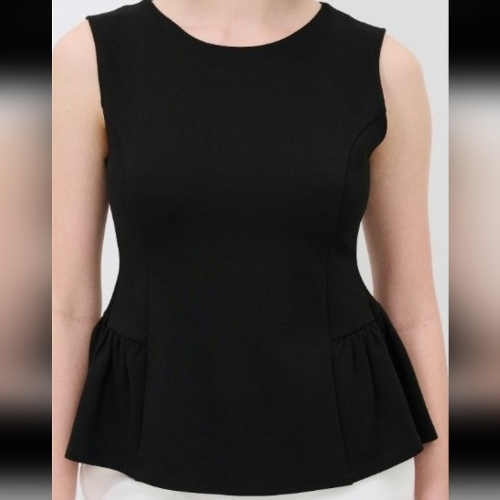Womens Sleeveless Peplum Top Sz. XL